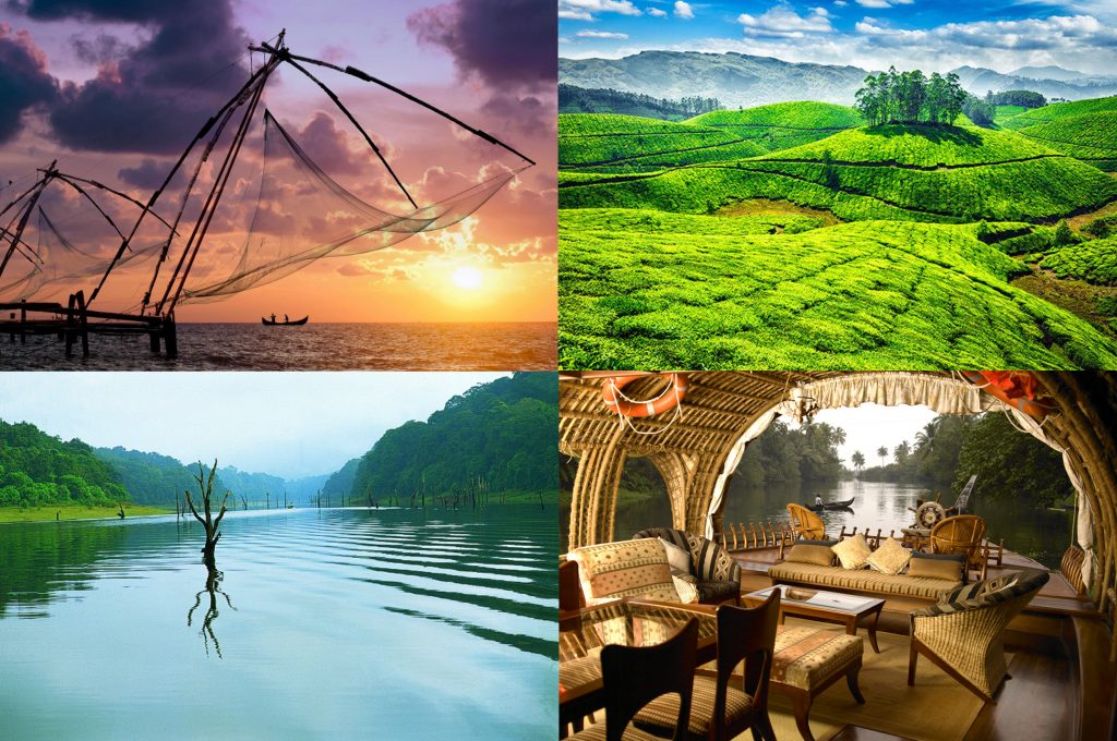 Kerala Tour Package:- Munnar, Kochi, Alleppey, Kovalam